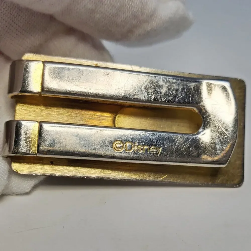 Disney Vintage Mickey Mouse Gold-Toned Money Clip